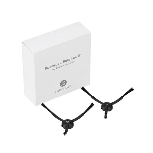 Roborock 2τεμ. Μαύρο Ανταλλακτικό Πλαϊνό Βουρτσάκι για Σκούπα Ρομπότ