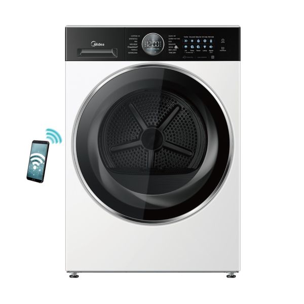 Midea MD210H100BW/W-GR 10kg Στεγνωτήριο
