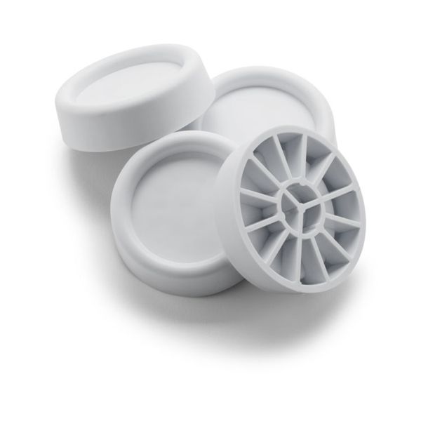 Meliconi Σετ Αντικραδασμικά Πέλματα White 4 ΤΜΧ