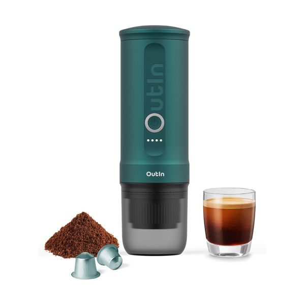 OutIn Nano Teal Φορητή Μηχανή Espresso