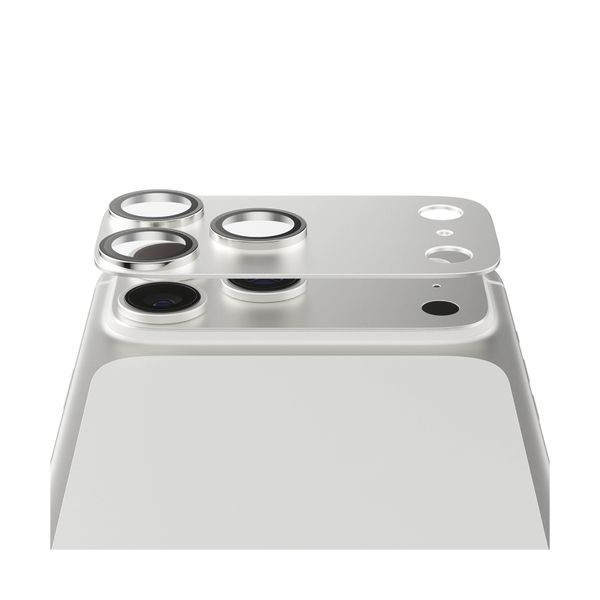 PanzerGlass Fender Camera Protector iPhone 17 Pro Max Silver Προστατευτικό Φακού