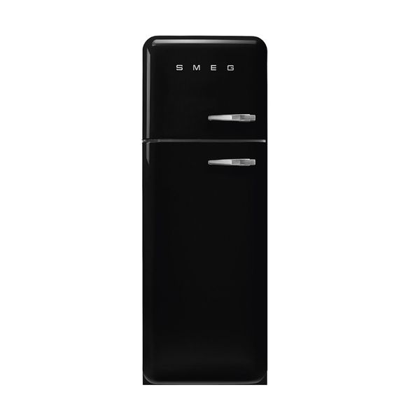 Smeg FAB30LBL6 Μαύρο Ψυγείο Δίπορτο