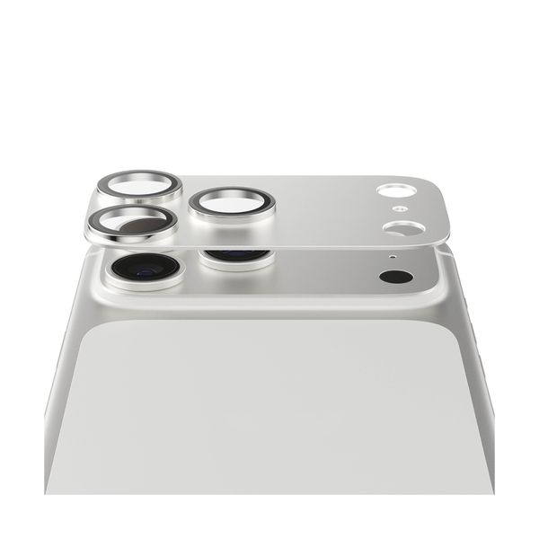 PanzerGlass Fender Camera Protector iPhone 17 Pro Silver Προστατευτικό Φακού