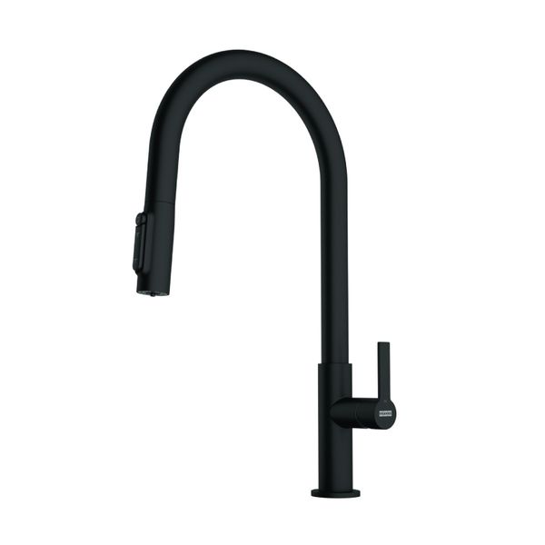 Franke Maris Slim Filtration Ντους Black Μπαταρία Κουζίνας