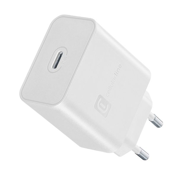 Cellular Line Type-C 45W White Αντάπτορας Φόρτισης