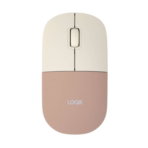 Logik Slim Beige Bluetooth Ασύρματο Ποντίκι