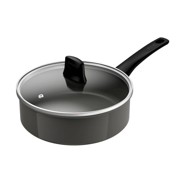 Tefal Renewal Κεραμική Αντικολλλητική Σωτέζα 24cm & Καπάκι G01732