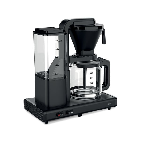 Life Symbol B Flat Black Μηχανή Καφέ Φίλτρου