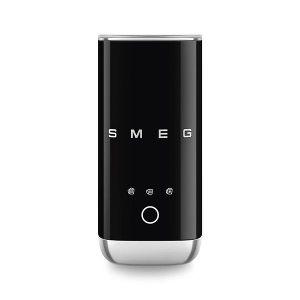 Smeg MFF02BLEU Black Συσκευή Αφρόγαλα