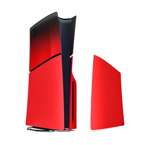 Sony PS5 Console Cover Techno Red Hyperpop Collection Κάλυμμα