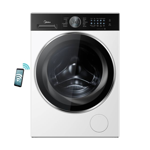 Midea MF210W80BA20/W-GR 8Kg Πλυντήριο Ρούχων