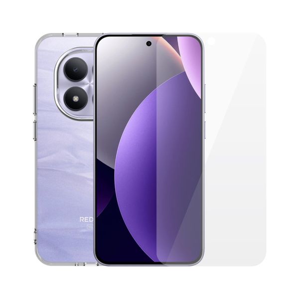 Redshield Xiaomi Redmi Note 15 Pro 5G TPU Case & 3D Curved Glass Σετ Θήκη Κινητού & Προστατευτικό Οθόνης