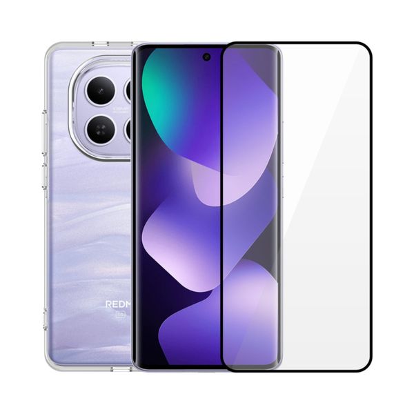 Redshield Xiaomi Redmi Note 15 4G TPU Case & Tempered Glass Σετ - Θήκη Κινητου & Προστατευτικό Οθόνης