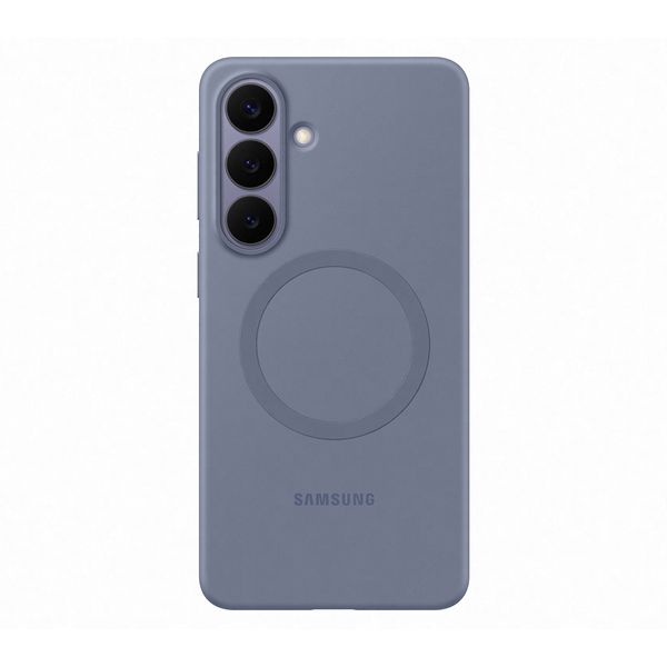 Samsung (Samsung S26+) Silicone Magnetic Blue Violet Θήκη Κινητού