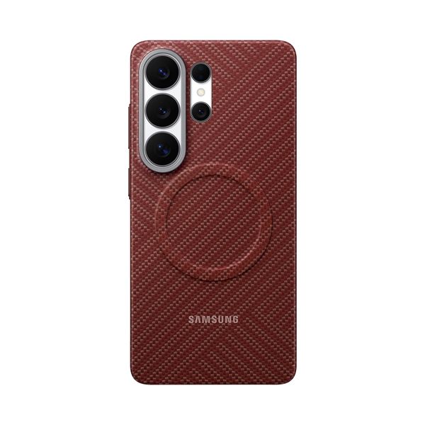 Samsung (Samsung S26 Ultra) Carbon Magnetic Coral Red Θήκη Κινητού