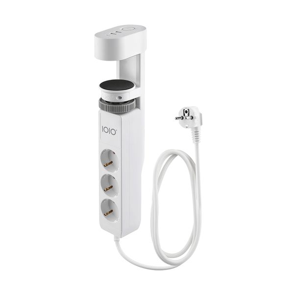 Olympia SL 3000 3 Θέσεων με Σφιγκτήρα White Πολύπριζο