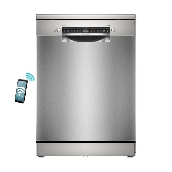 Bosch SMS4HVI14E Inox Πλυντήριο Πιάτων
