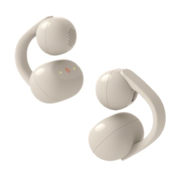 Sony LinkBuds Clip Open-Ear Headphones Greige