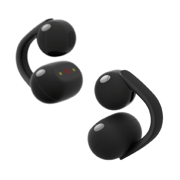 Sony LinkBuds Clip Open-Ear Headphones Black