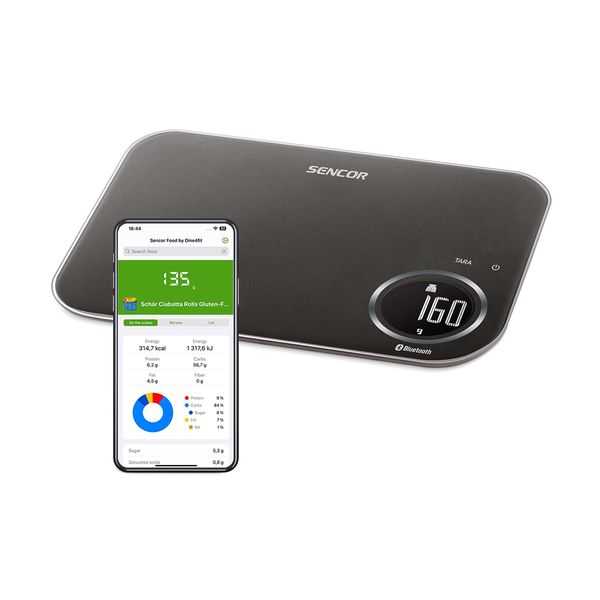 Sencor SKS 7178BK Ζυγαριά Κουζίνας