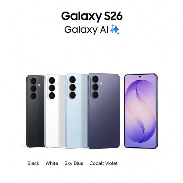 Samsung Galaxy S26 12GB/512GB Cobalt Violet Smartphone