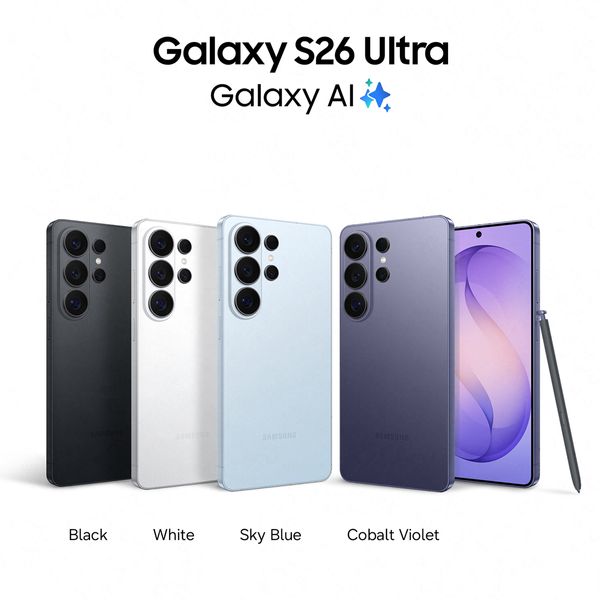 Samsung Galaxy S26 Ultra 12GB/256GB Cobalt Violet Smartphone
