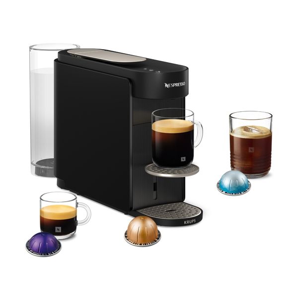 Krups Nespresso® XN9408F0 Vertuo Up Ink Black Μηχανή Espresso