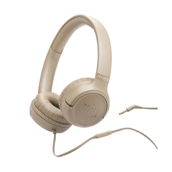 JBL Tune 530 Beige Ακουστικά Κεφαλής