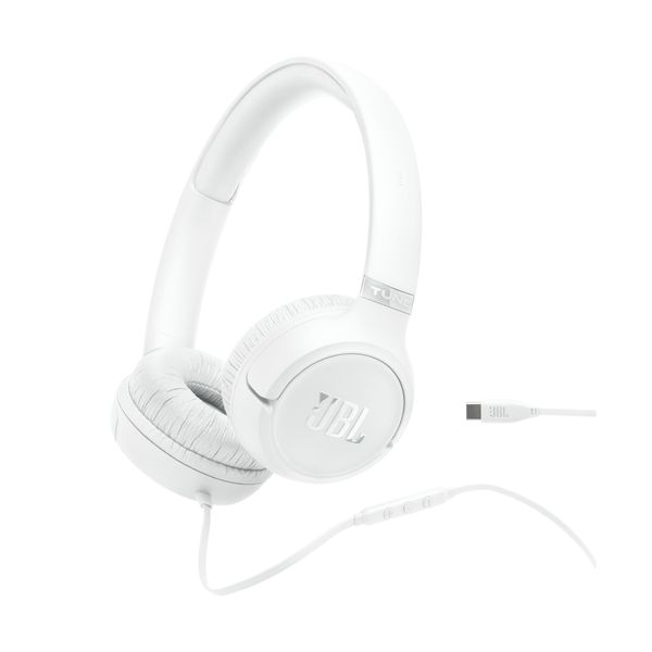 JBL Tune 530C White Ακουστικά Κεφαλής