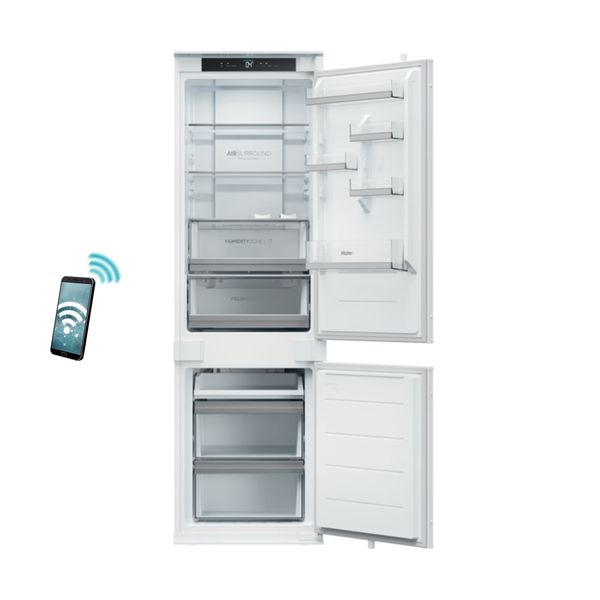 Haier HBQW5518E Εντοιχιζόμενος Ψυγειοκαταψύκτης