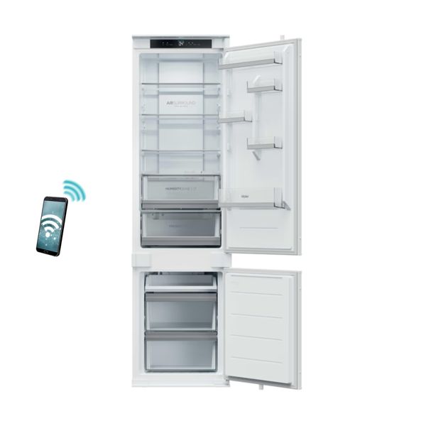 Haier HBQW5519E Εντοιχιζόμενος Ψυγειοκαταψύκτης