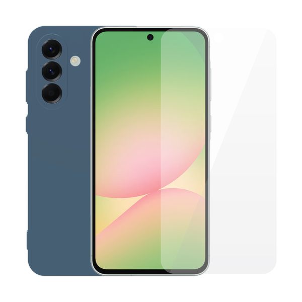 Redshield Samsung Galaxy A57 TPU Blue & Tempered Glass Θήκη Κινητού & Προστατευτικό Οθόνης