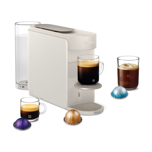 Delonghi Nespresso® ENV200.W Vertuo Up Pearl White Μηχανή Espresso