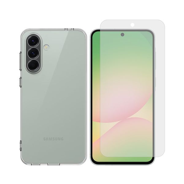 Redshield Samsung Galaxy A57 TPU Transparent & Tempered Glass Θήκη Κινητού & Προστατευτικό Οθόνης