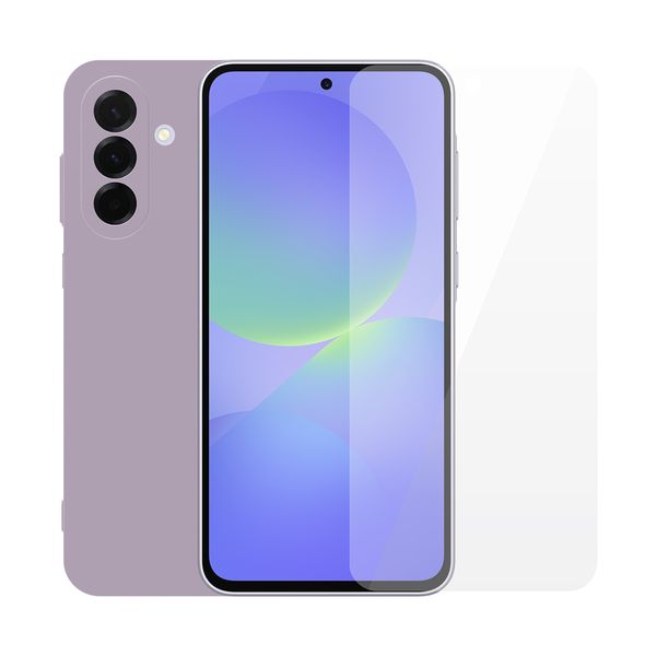 Redshield Samsung Galaxy A37 TPU Purple & Tempered Glass Θήκη Κινητού & Προστατευτικό Οθόνης