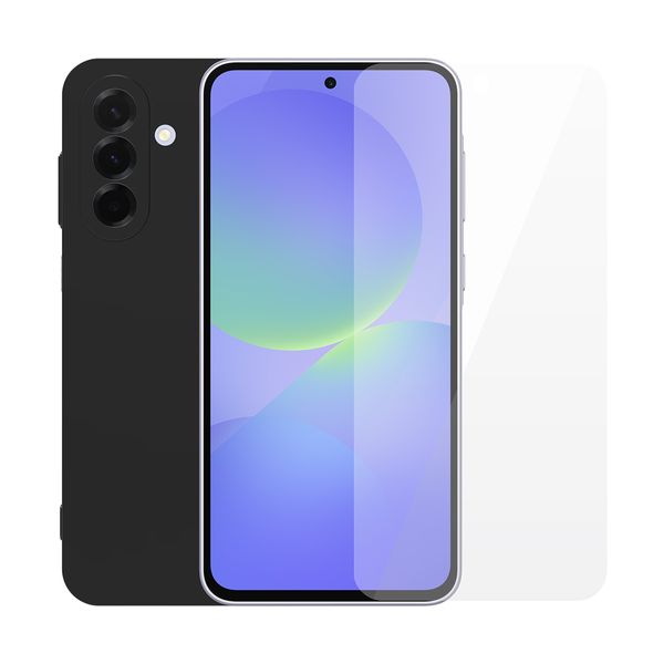 Redshield Samsung Galaxy A37 TPU Black & Tempered Glass Θήκη Κινητού & Προστατευτικό Οθόνης