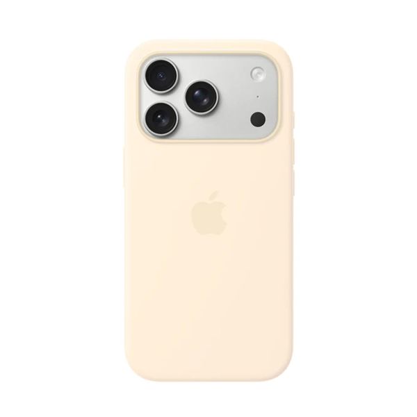 Apple iPhone 17 Pro Silicone Case with MagSafe Vanilla Θήκη Κινητού