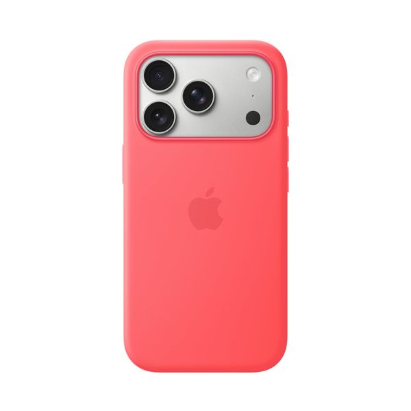 Apple iPhone 17 Pro Silicone Case with MagSafe Guava Θήκη Κινητού