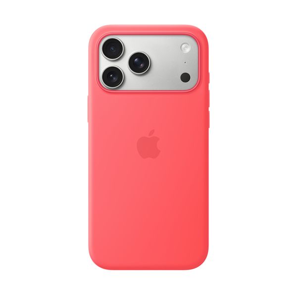 Apple iPhone 17 Pro Max Silicone Case with MagSafe Guava Θήκη Κινητού