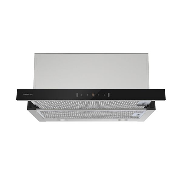 Davoline Supreme Black Glass 60 IX Απορροφητήρας Συρόμενος