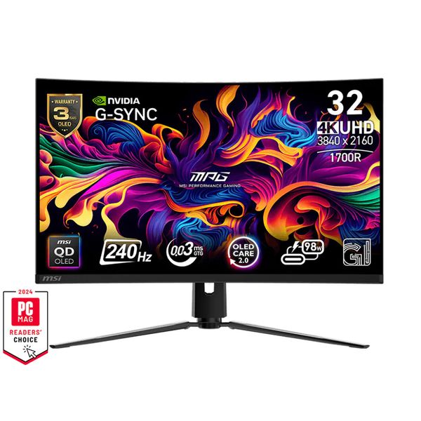 MSI MPG 321CURX 31.5'' QD-OLED Gaming Monitor