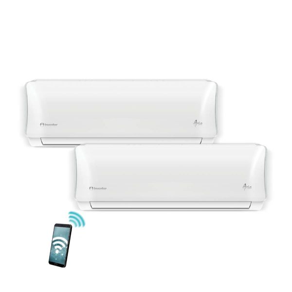 Inventor Multi Aria AR5VIWIFI 27 1x9.000 BTU/h & 1x 18.000 BTU/h Κλιματιστικό Inverter