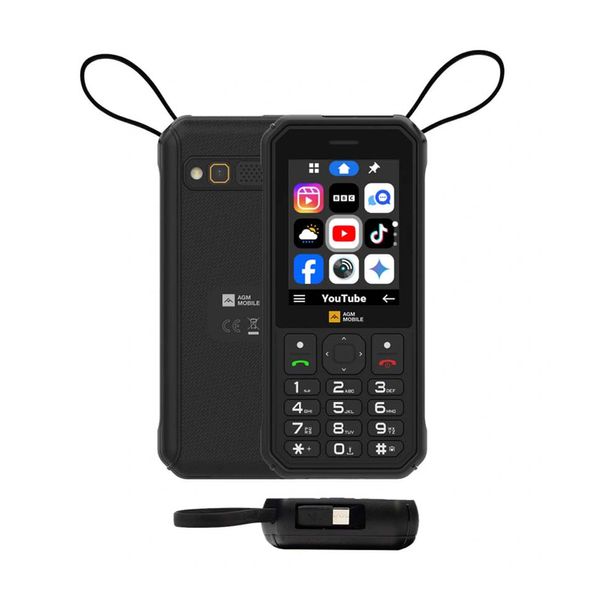 AGM M11 IP68/IP69K, MIL-STD-810H, Dual SIM, 4G, Wi-Fi Hotspot, 4000mAh Αδιάβροχο Κινητό Τηλέφωνο
