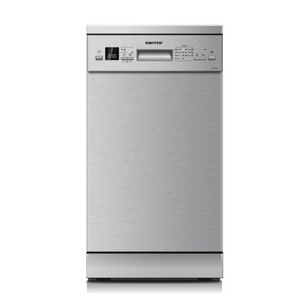 United DWU-10451FSI Πλυντήριο Πιάτων 45cm