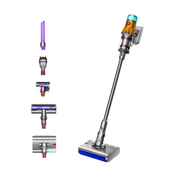 Dyson V12s Detect Slim Submarine Yellow/Iron/Nickel Σκούπα Stick Επαναφορτιζόμενη