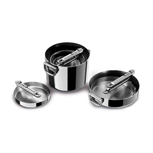 Joseph Space Steel Folding Handle 6τμχ Σκεύη κουζίνας