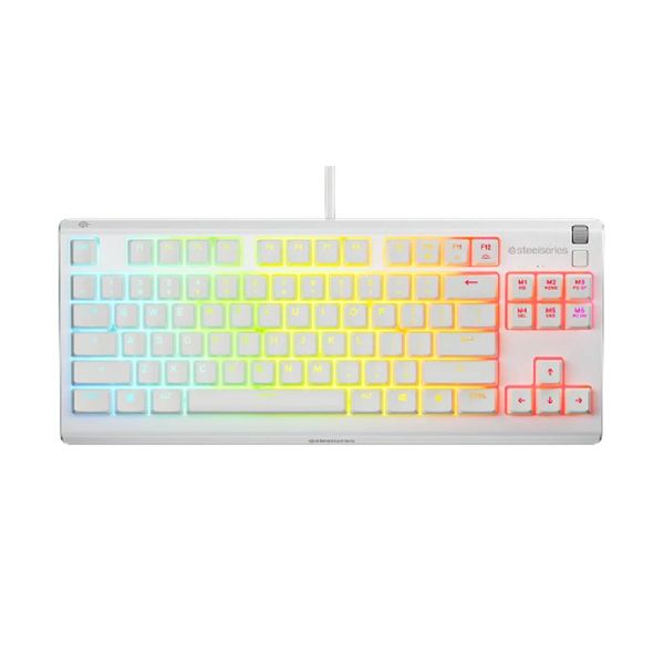 SteelSeries Apex 3 TKL US White Gaming Keyboard