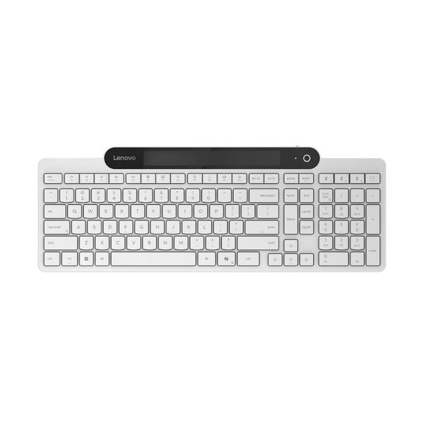 Lenovo 800 Self-Charging Bluetooth White Πληκτρολόγιo