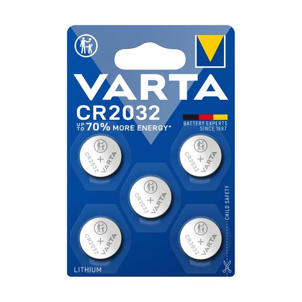 Varta CR2032 5τμχ. Μπαταρία Λιθίου