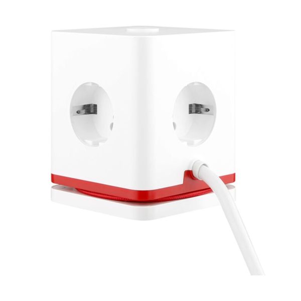 Olympia SW 1000 3 Θέσεων με 2x USB-A & 1x USB-C White Πολύπριζο